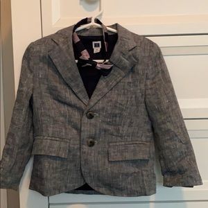 Sport coat with matching bow tie
